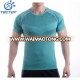 Wholesales Custom Private Label Short Sleeve Sports Top Seamless Dry Fit Sports Mens Compression Gym Wear