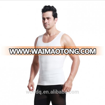 Shapewear Bodysuit Ftness Waist Trimmer Men Tanktop Y219